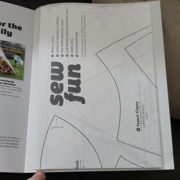 "Sew Fun" 20 Projects for the whole Family book - Picture 4 of 6
